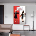 il poster del film il diavolo veste di prada