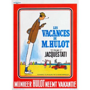 il poster delle vacanze del signor hulot