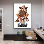 il mio nome non e nessuno poster