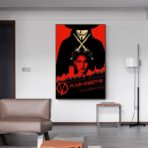poster di v for vendetta
