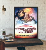 poster del viaggio al centro della terra