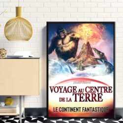poster del viaggio al centro della terra