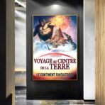 poster del viaggio al centro della terra
