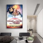 poster del viaggio al centro della terra