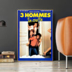 poster 3 uomini e un cestino