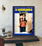 poster 3 uomini e un cestino