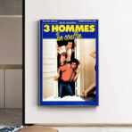 poster 3 uomini e un cestino