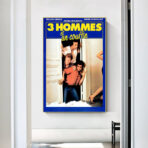 poster 3 uomini e un cestino