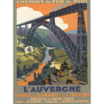 vecchio poster auvergne