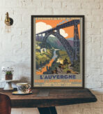 vecchio poster auvergne