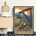 vecchio poster auvergne