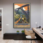 vecchio poster auvergne