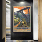 vecchio poster auvergne