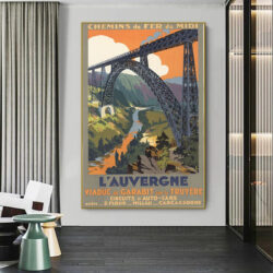 vecchio poster auvergne