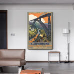 vecchio poster auvergne