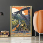 vecchio poster auvergne