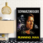 poster uomo che corre
