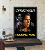 poster uomo che corre