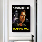 poster uomo che corre