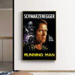 poster uomo che corre