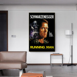 poster uomo che corre