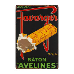 targa pubblicitaria old favarger
