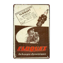 candela floquet targa pubblicitaria
