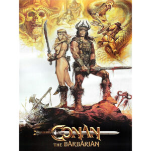 poster di conan il barbaro