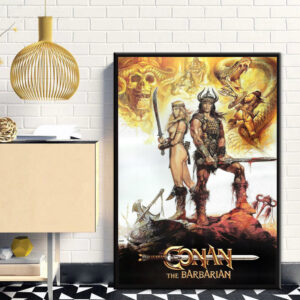 poster di conan il barbaro