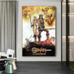 poster di conan il barbaro