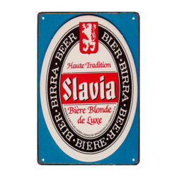 targa pubblicitaria la slavia