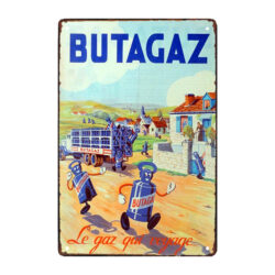 targa pubblicitaria butagaz