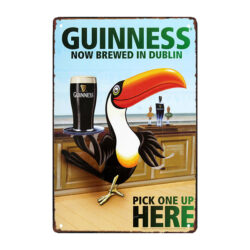 targa pubblicitaria guinness 1