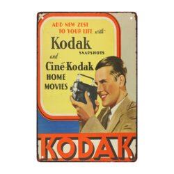 targa pubblicitaria kodak