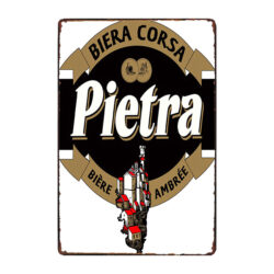 targa pubblicitaria pietra