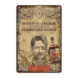 don papa targa pubblicitaria