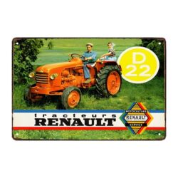 piastra metallica agricoltura renault d 22