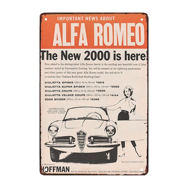 alfa romeo placca metallo alfa romeo placca metallo