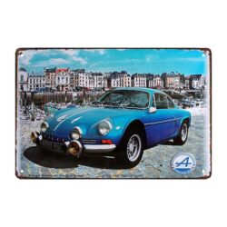 placca metallo alpino