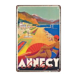 annecy placca metallica