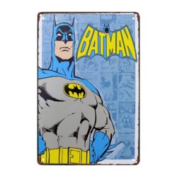 piastra metallica batman 1