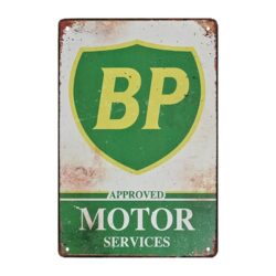 placca metallo bp