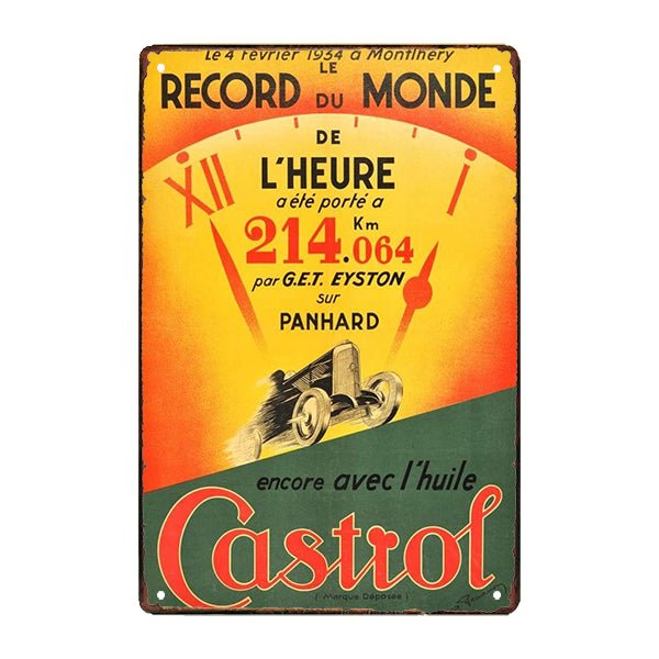 placca metallo castrol 1 placca metallo castrol 1