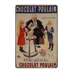 piastra metallo puledro cioccolato
