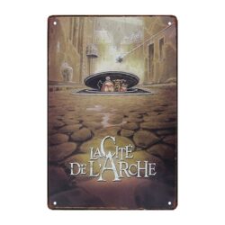 placca metallica cite de larche