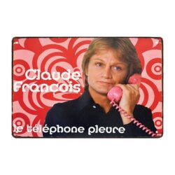 placca metallica claude francois