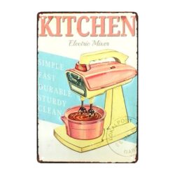 cucina decorazione piastra metallica