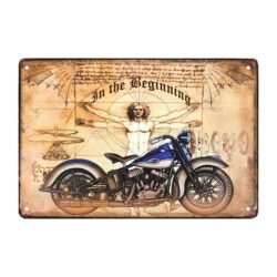 piastra metallica per motocicletta