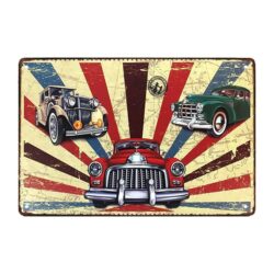 targa metal deco auto