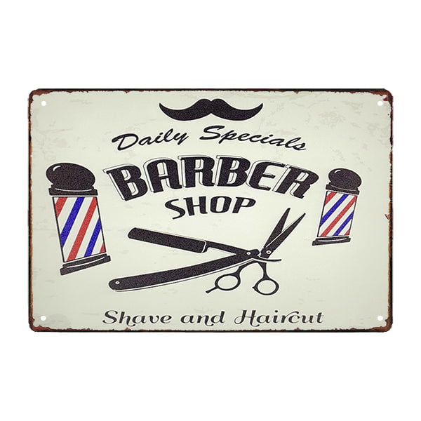 barbiere metallo deco barbiere metallo deco